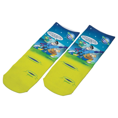 Picture of FULL COLOUR SHORT SOCKS (CHILD SIZE).