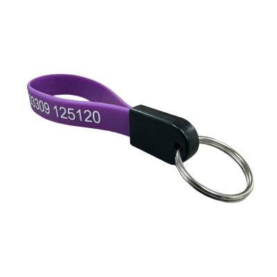 SILICON LOOP KEYRING