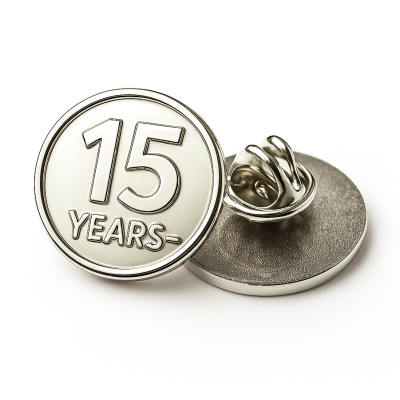 Picture of STAMPED METAL BADGE (30MM)