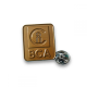STAMPED METAL BADGE (40MM) image 2