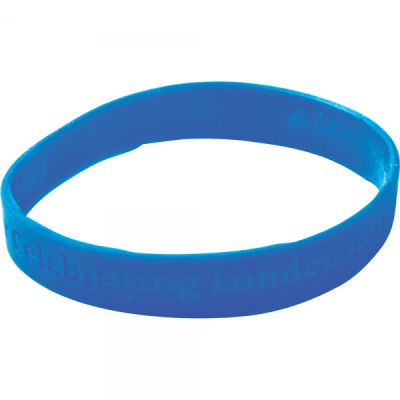 Picture of SILICON WRIST BAND (ADULT: RECESSED DESIGN).