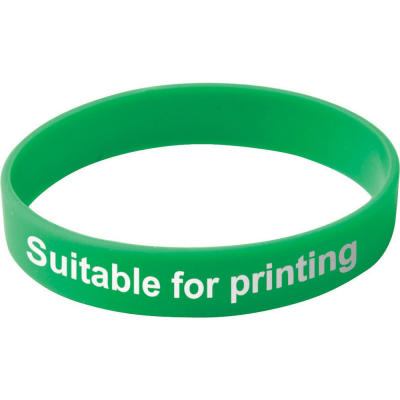 Picture of ADULT SILICON WRIST BAND (UK STOCK: GREEN)