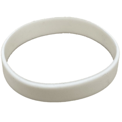 Picture of ADULT SILICON WRIST BAND (UK STOCK: WHITE).