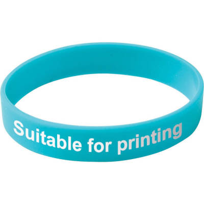 Picture of CHILD SILICON WRIST BAND: BLUE (UK STOCK)