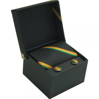 Picture of TIE & CUFFLINK BOX SET (WOVEN SILK)