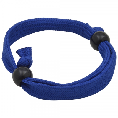 TUBULAR POLYESTER WRIST BAND with Adjuster Bead