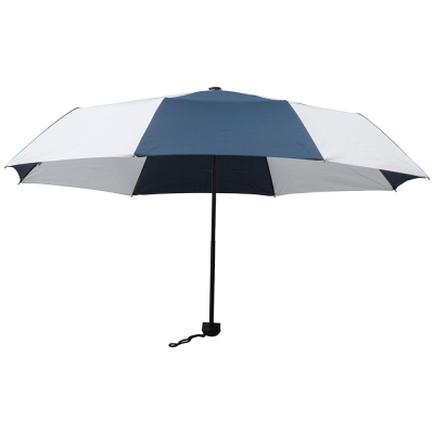 Picture of COMPACT MINI UMBRELLA in Navy & White