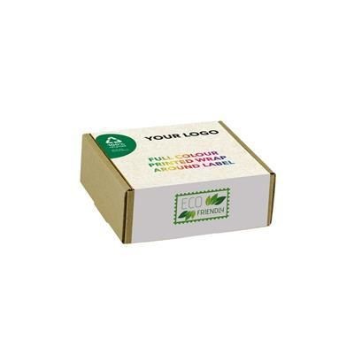 Picture of BRANDED WRAP AROUND LABELS FOR FSC BOXES.