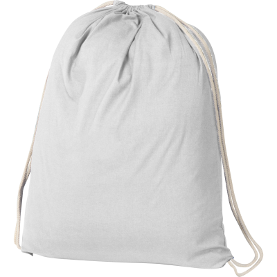 Picture of COTTON GYMBAG BUDAPEST in White 