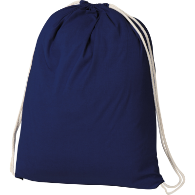 Picture of COTTON GYMBAG BUDAPEST in Dark Blue 