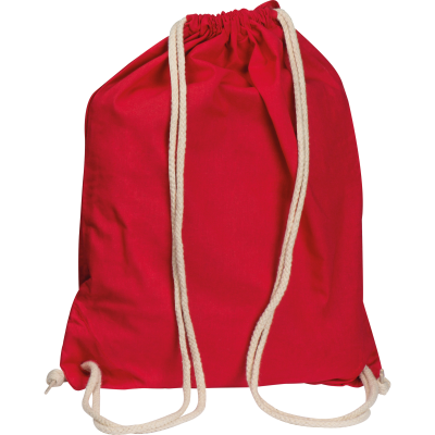 Picture of COTTON GYMBAG CARLSBAD in Red 