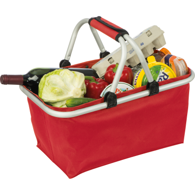 Picture of SHOPPING BASKET BADEN-BADEN in Red 