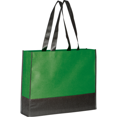 Picture of NON-WOVEN SHOPPER TOTE BAG in Green 