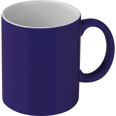 Picture of CERAMIC POTTERY COFFEE MUG in Blue 