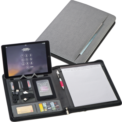 Picture of A4 FOLDER in Silver Grey .