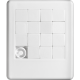 Picture of SLIDING PUZZLE HARO in White 