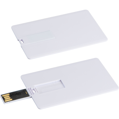 Picture of USB CARD SLOUGH 8 GB in White 