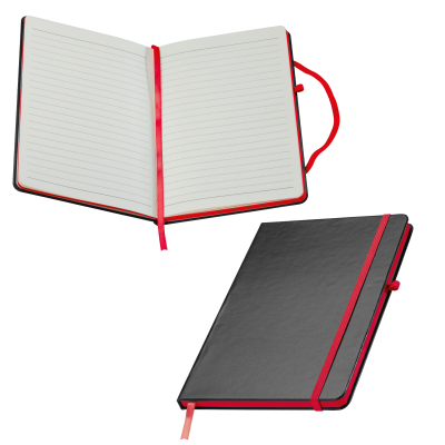 Picture of A5 NOTE BOOK CUXHAVEN in Red 
