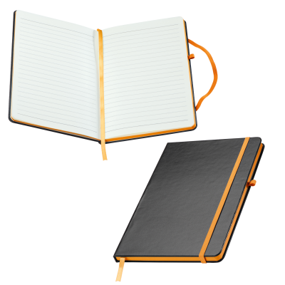 Picture of A5 NOTE BOOK CUXHAVEN in Orange 