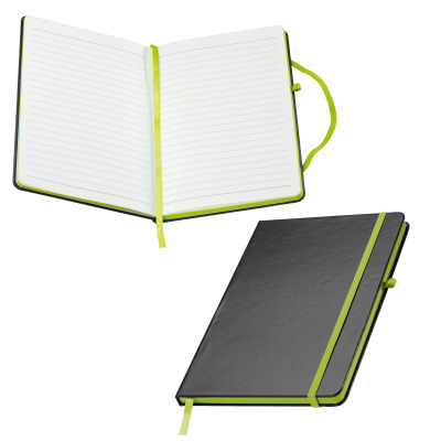 Picture of A5 NOTE BOOK CUXHAVEN in Apple Green 