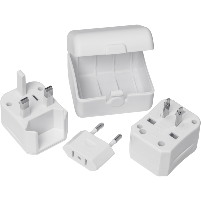 Picture of TRAVEL ADAPTER in White 