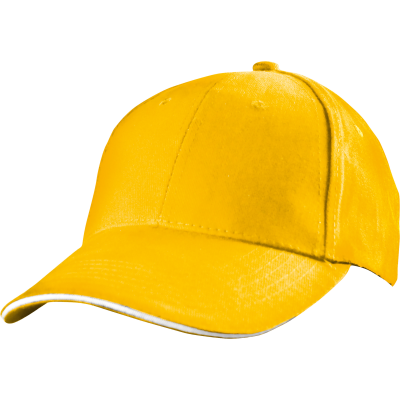 Picture of 6-PANEL BASEBALL CAP SAN FRANCISCO in Yellow 