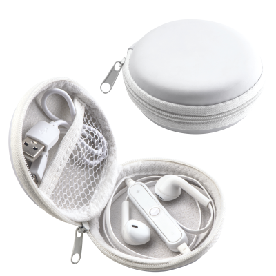 Picture of BLUETOOTH EARPHONES in White 