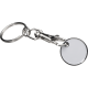 Picture of KEYRING with Shopping Coin in White 