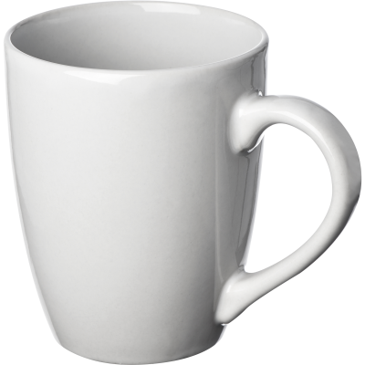 Picture of CERAMIC POTTERY MUG in White 