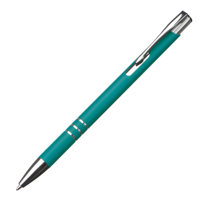 Picture of METAL BALL PEN NEW JERSEY in Turquoise 