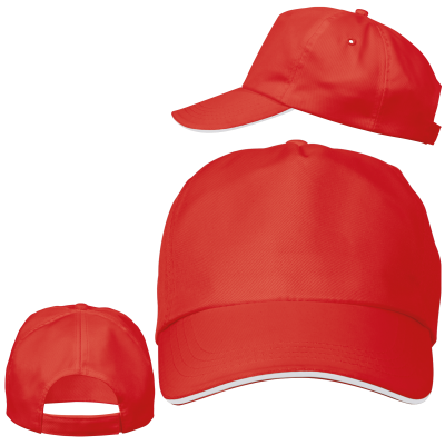 Picture of SANDWICH CAP ARLINGTON in Red 