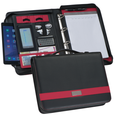 Picture of A4 CONFERENCE FOLDER MILWAUKEE in Black .