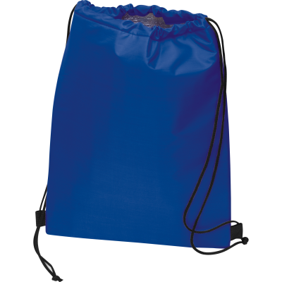 Picture of POLYESTER GYM BAG in Blue 