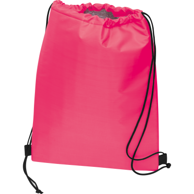 Picture of POLYESTER GYM BAG in Pink 