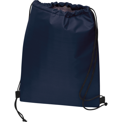 Picture of POLYESTER GYM BAG in Dark Blue 
