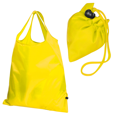 Picture of FOLDING SHOPPER TOTE BAG in Yellow 