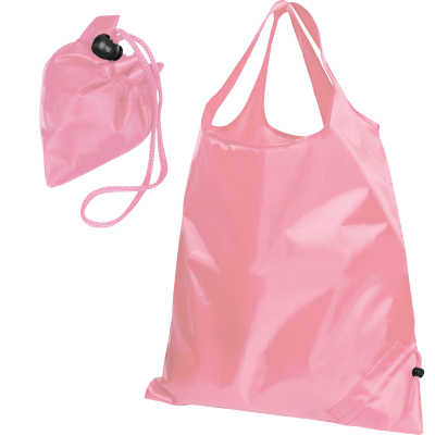 Picture of FOLDING SHOPPER TOTE BAG in Pink 