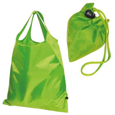 Picture of FOLDING SHOPPER TOTE BAG in Apple Green 