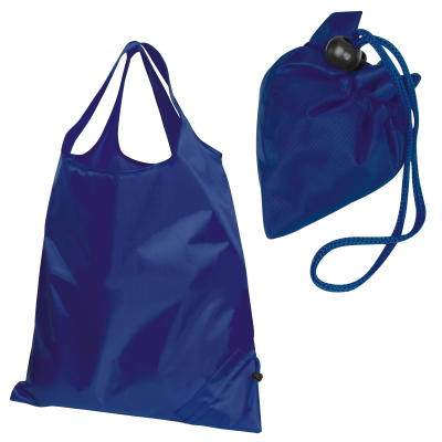 Picture of FOLDING SHOPPER TOTE BAG in Dark Blue 