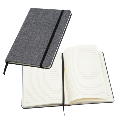Picture of A5 NOTE BOOK BREMEN in Silver Grey 