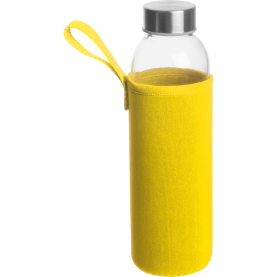 Picture of GLASS BOTTLE KLAGENFURT in Yellow 