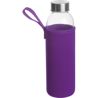Picture of GLASS BOTTLE KLAGENFURT in Purple 