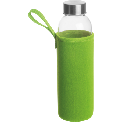 Picture of GLASS BOTTLE KLAGENFURT in Apple Green 