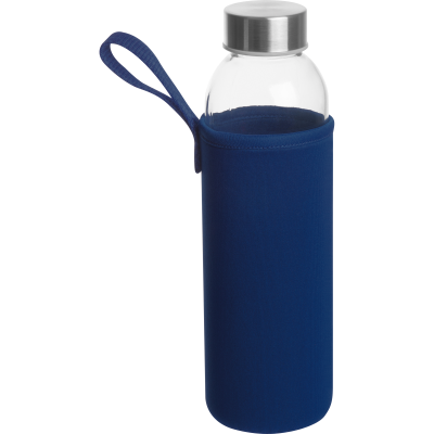 Picture of GLASS BOTTLE KLAGENFURT in Dark Blue 