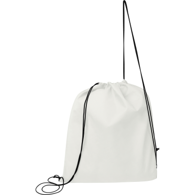 Picture of NON-WOVEN SPORTS BAG SEOUL in White 