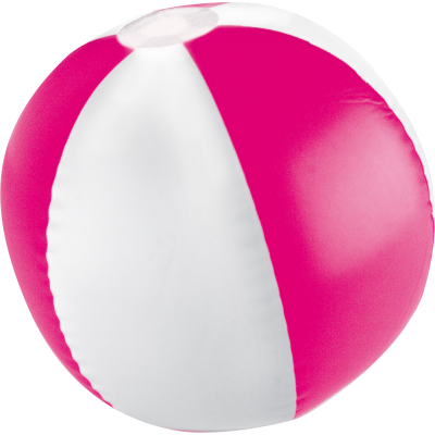 Picture of BICOLOUR BEACH BALL KEY WEST in Pink 