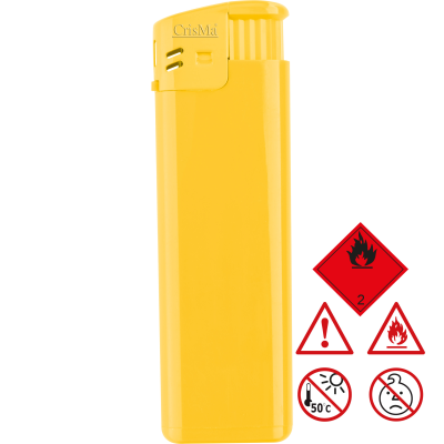Picture of ELECTRONIC LIGTHER LICHTENSTEIN in Yellow .