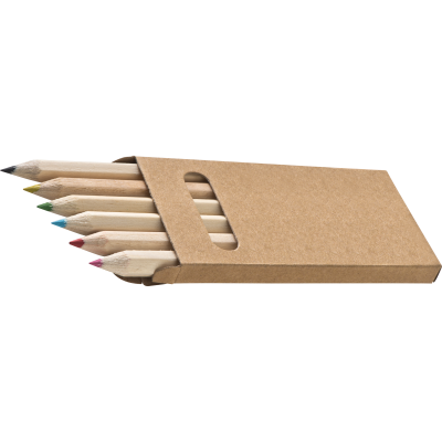 Picture of WOOD CRAYONS MINNIE in Brown 