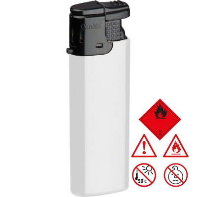 Picture of ELECTRONIC LIGHTER STROMFLAME in White .