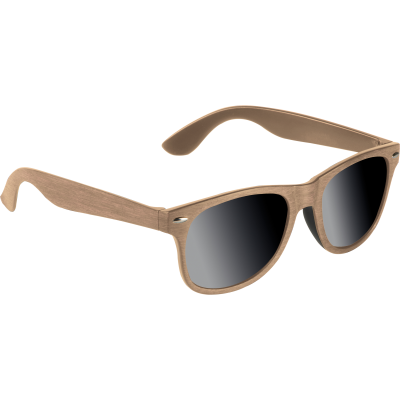 Picture of SUNGLASSES WOODLOOK in Beige 